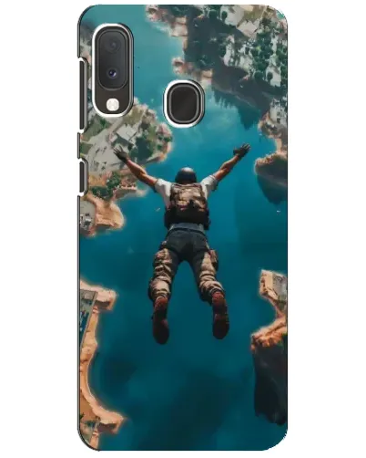 Чохол для Samsung Galaxy A20e з картинкою «PUBG — вільне падіння»
