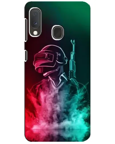 Чохол для Samsung Galaxy A20e з картинкою «PUBG — вогняний воїн»