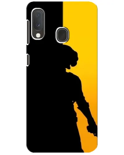 Чохол для Samsung Galaxy A20e з картинкою «Тінь воїна PUBG»