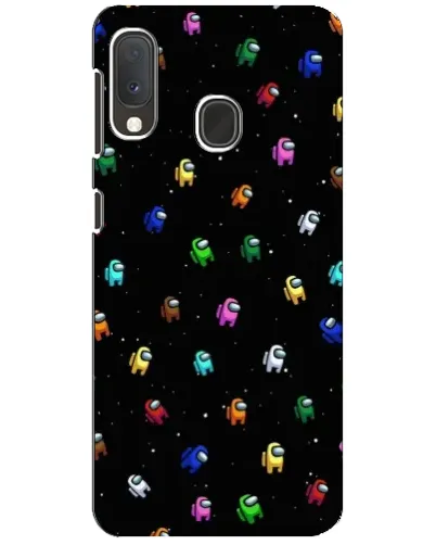 Чехол для Samsung Galaxy A20e с картинкой «Экипаж Among Us» Чехол для Samsung Galaxy A20e с картинкой «Экипаж Among Us»