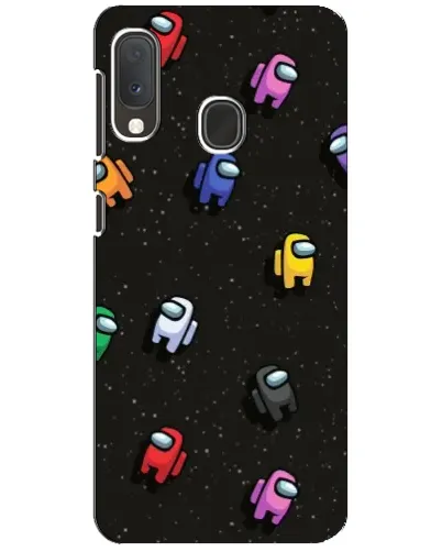 Чехол для Samsung Galaxy A20e с картинкой «Космический паттерн Among Us» Чехол для Samsung Galaxy A20e с картинкой «Космический паттерн Among Us»