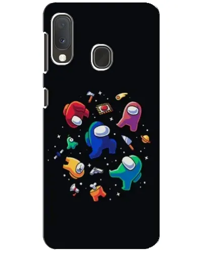 Чехол для Samsung Galaxy A20e с картинкой «Among Us космос» Чехол для Samsung Galaxy A20e с картинкой «Among Us космос»