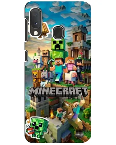 Чехол для Samsung Galaxy A20e с картинкой «Замок Minecraft» Чехол для Samsung Galaxy A20e с картинкой «Замок Minecraft»