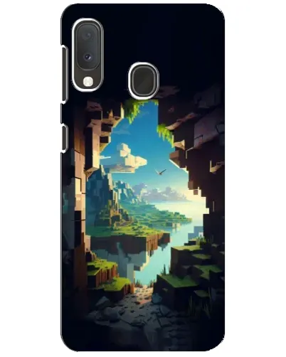 Чехол для Samsung Galaxy A20e с картинкой «Вид из пещеры» Чехол для Samsung Galaxy A20e с картинкой «Вид из пещеры»