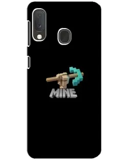 Чехол для Samsung Galaxy A20e с картинкой «Алмазная кирка» Чехол для Samsung Galaxy A20e с картинкой «Алмазная кирка»