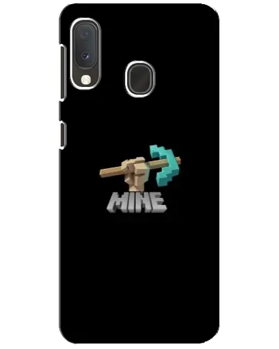 Чехол для Samsung Galaxy A20e с картинкой «Алмазная кирка» Чехол для Samsung Galaxy A20e с картинкой «Алмазная кирка»