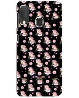Чехол для Samsung Galaxy A20e с картинкой «Magic Unicorn паттерн»