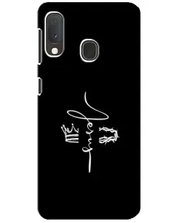 Чохол для Samsung Galaxy A20e з картинкою «Король Слави Jesus»