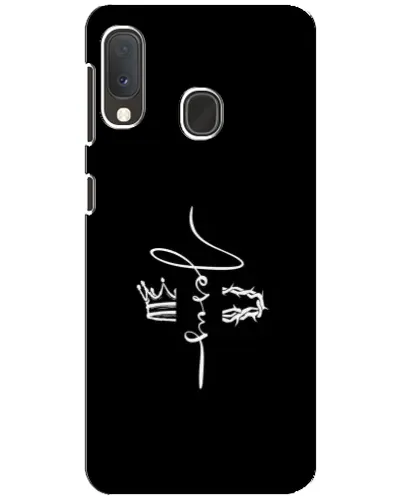 Чохол для Samsung Galaxy A20e з картинкою «Король Слави Jesus»