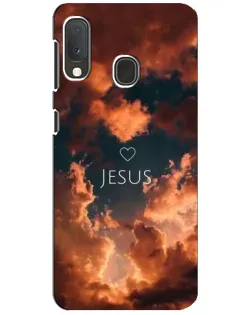 Чохол для Samsung Galaxy A20e з картинкою «Сяйво Імені Jesus»