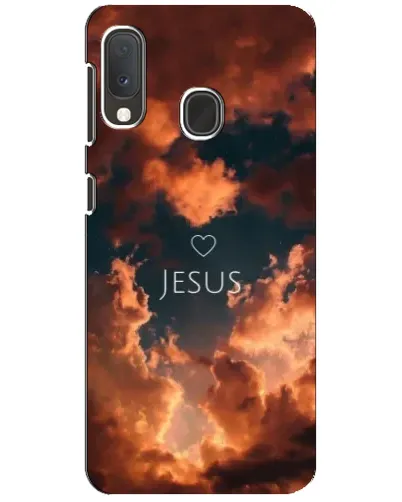Чохол для Samsung Galaxy A20e з картинкою «Сяйво Імені Jesus»