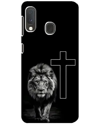 Чохол для Samsung Galaxy A20e з картинкою «Лев та Хрест»