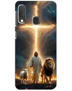 Чохол для Samsung Galaxy A20e з картинкою «Лев Юди та Світло»