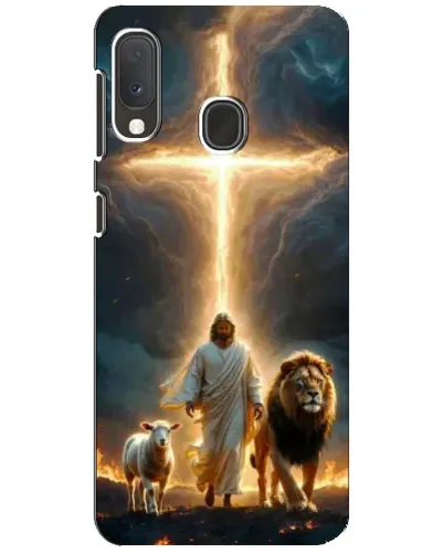 Чохол для Samsung Galaxy A20e з картинкою «Лев Юди та Світло»