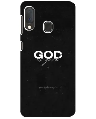 Чохол для Samsung Galaxy A20e з картинкою «GOD — Бог над усім»