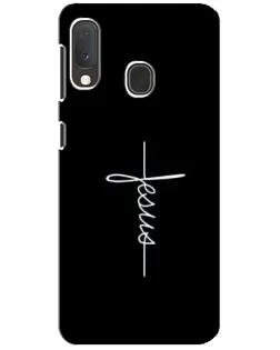 Чохол для Samsung Galaxy A20e з картинкою «Тонка лінія віри»
