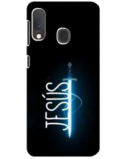 Чохол для Samsung Galaxy A20e з картинкою «Меч Духа Jesus»