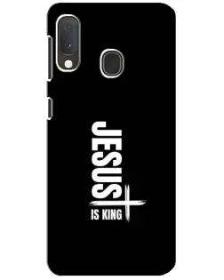 Чохол для Samsung Galaxy A20e з картинкою «Вертикаль віри Jesus»