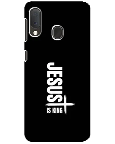 Чохол для Samsung Galaxy A20e з картинкою «Вертикаль віри Jesus»