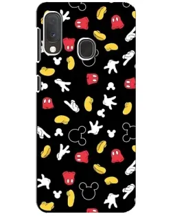 Чохол для Samsung Galaxy A20e з картинкою «Графічний принт лапок» Чохол для Samsung Galaxy A20e з картинкою «Графічний принт лапок»