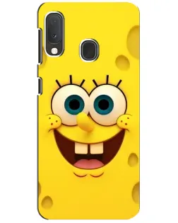 Чехол для Samsung Galaxy A20e с картинкой «Губка Боб улыбка» Чехол для Samsung Galaxy A20e с картинкой «Губка Боб улыбка»