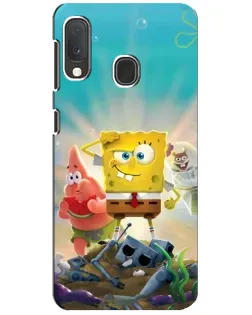 Чехол для Samsung Galaxy A20e с картинкой «Спанч Боб победитель» Чехол для Samsung Galaxy A20e с картинкой «Спанч Боб победитель»