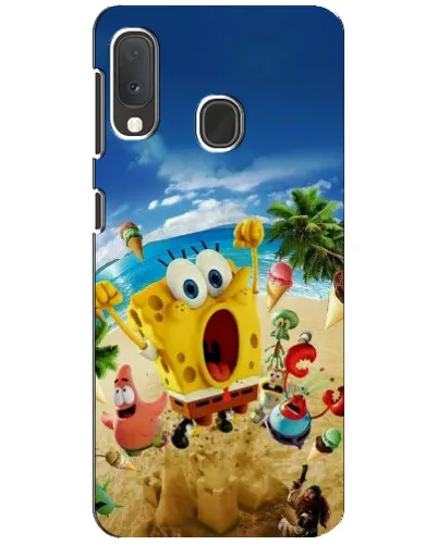 Чехол для Samsung Galaxy A20e с картинкой «Развлечения на пляже»