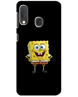 Чехол для Samsung Galaxy A20e с картинкой «Классический Губка Боб» Чехол для Samsung Galaxy A20e с картинкой «Классический Губка Боб»
