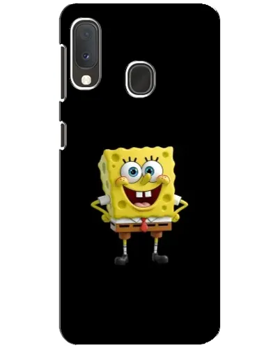 Чехол для Samsung Galaxy A20e с картинкой «Классический Губка Боб»