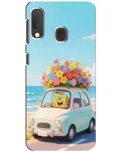 Чехол для Samsung Galaxy A20e с картинкой «Автомобильное путешествие» Чехол для Samsung Galaxy A20e с картинкой «Автомобильное путешествие»
