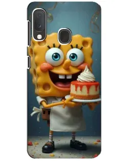 Чехол для Samsung Galaxy A20e с картинкой «Повар Спанч Боб» Чехол для Samsung Galaxy A20e с картинкой «Повар Спанч Боб»