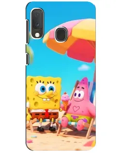 Чехол для Samsung Galaxy A20e с картинкой «Отдых на пляже» Чехол для Samsung Galaxy A20e с картинкой «Отдых на пляже»