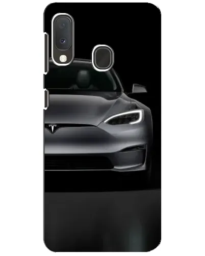 Чохол для Samsung Galaxy A20e з картинкою «Tesla Model S Look»