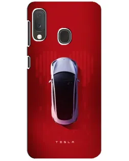 Чохол для Samsung Galaxy A20e з картинкою «Tesla Top View»