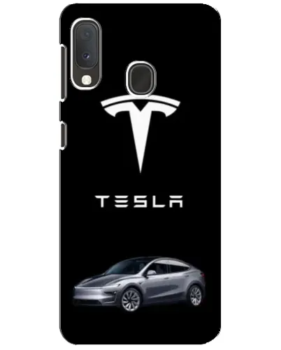 Чохол для Samsung Galaxy A20e з картинкою «Tesla Model Y»