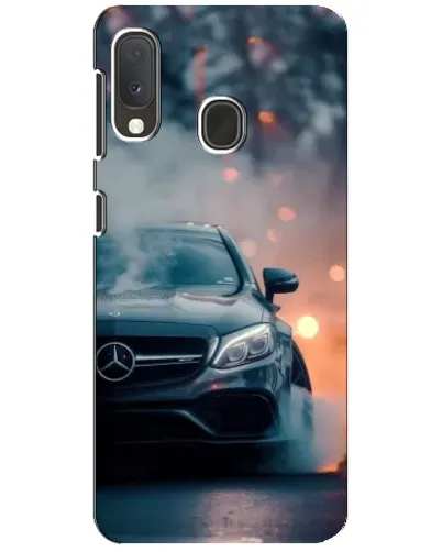 Чохол для Samsung Galaxy A20e з картинкою «Mercedes — нічне місто» Чохол для Samsung Galaxy A20e з картинкою «Mercedes — нічне місто»
