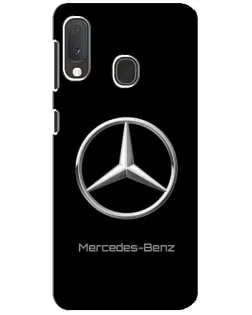 Чохол для Samsung Galaxy A20e з картинкою «Mercedes Silver Logo» Чохол для Samsung Galaxy A20e з картинкою «Mercedes Silver Logo»