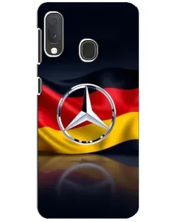 Чохол для Samsung Galaxy A20e з картинкою «Mercedes — прапор Німеччини» Чохол для Samsung Galaxy A20e з картинкою «Mercedes — прапор Німеччини»