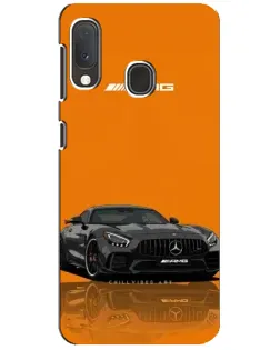Чохол для Samsung Galaxy A20e з картинкою «Помаранчевий Mercedes AMG» Чохол для Samsung Galaxy A20e з картинкою «Помаранчевий Mercedes AMG»