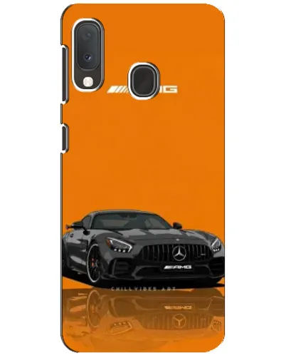 Чохол для Samsung Galaxy A20e з картинкою «Помаранчевий Mercedes AMG» Чохол для Samsung Galaxy A20e з картинкою «Помаранчевий Mercedes AMG»