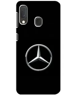 Чохол для Samsung Galaxy A20e з картинкою «Mercedes класичний лого» Чохол для Samsung Galaxy A20e з картинкою «Mercedes класичний лого»