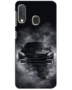 Чохол для Samsung Galaxy A20e з картинкою «Mercedes у диму» Чохол для Samsung Galaxy A20e з картинкою «Mercedes у диму»