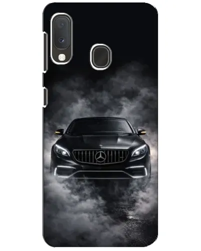 Чохол для Samsung Galaxy A20e з картинкою «Mercedes у диму» Чохол для Samsung Galaxy A20e з картинкою «Mercedes у диму»