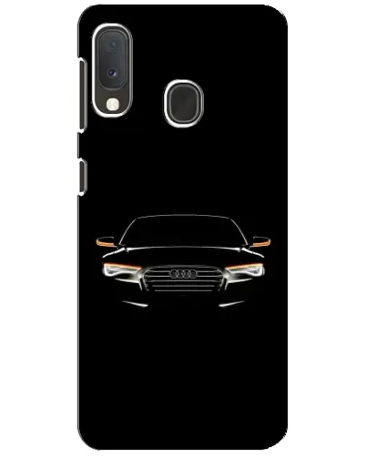 Чохол для Samsung Galaxy A20e з картинкою «Audi — нічний контур»