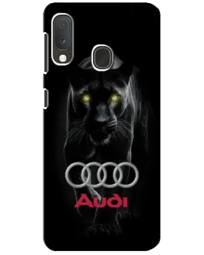 Чохол для Samsung Galaxy A20e з картинкою «Пантера та Audi»