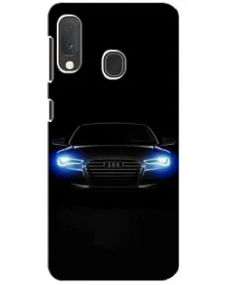 Чохол для Samsung Galaxy A20e з картинкою «Audi в неоні»