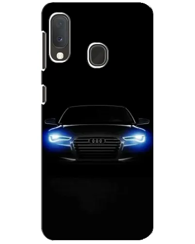 Чохол для Samsung Galaxy A20e з картинкою «Audi в неоні»