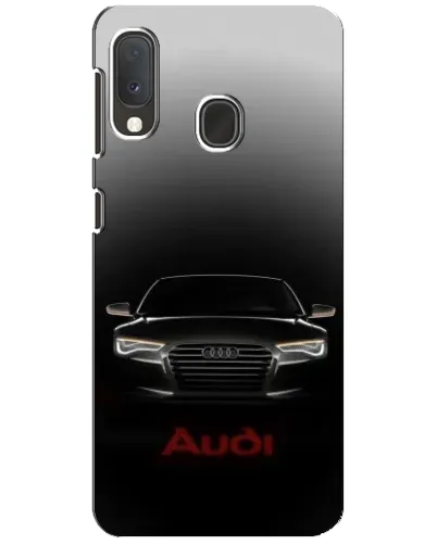 Чохол для Samsung Galaxy A20e з картинкою «Audi — градієнтний контур»