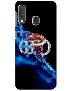 Чохол для Samsung Galaxy A20e з картинкою «Енергія лого Audi»