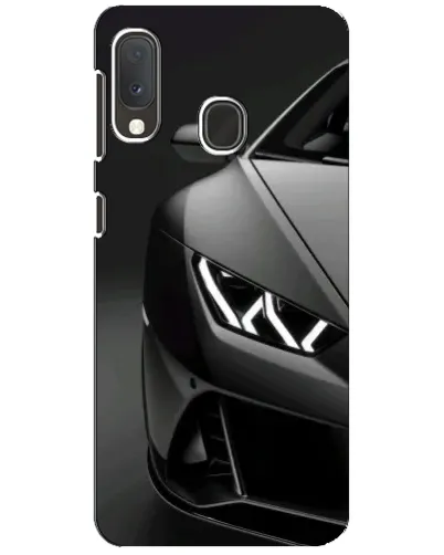 Чохол для Samsung Galaxy A20e з картинкою «Lamborghini фари деталізація»